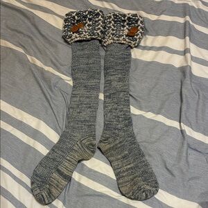 Knee High Knit Boot Socks